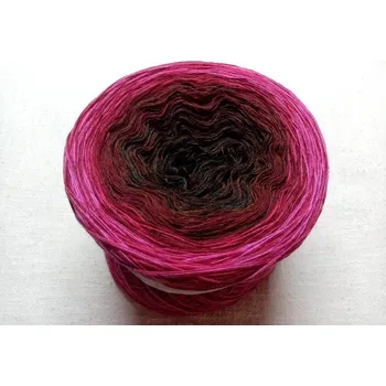 Příze Hedvika merino 3-nitka 1000m (Duhové klubko Hedvika merino)