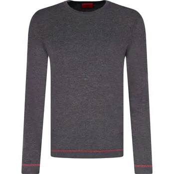 Pánský svetr HUGO Svetr Sneedo | Barva:šedý | Velikost:XXL