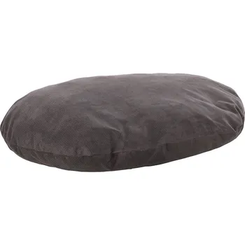 Polštář FLAMINGO Celeste oválný šedý 120x84x12cm