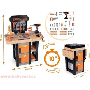 Dílenský stůl Pracovní stůl Black&Decker Open Bricolo skládací > varianta black decker