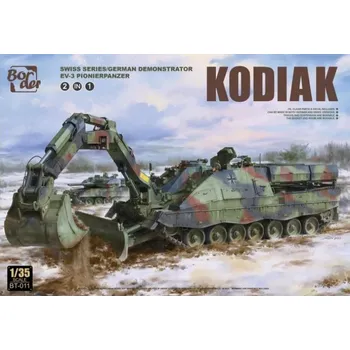 Plastikový model Border Model 1/35 AEV-3 Pionierpanzer "Kodiak" / Geniepanzer Kodiak