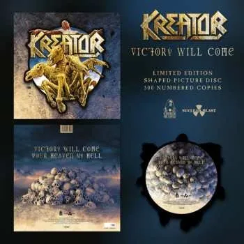 Zahraniční hudba LP Kreator: Victory Will Come NUM | PIC | LTD 2023 Limited Edition Numbered Picture Disc Shaped Vinyl