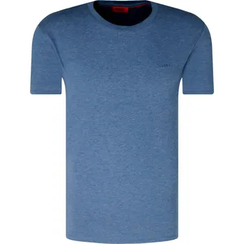 Pánské tričko HUGO Tričko Dero211 | Barva:modrý | Velikost:L