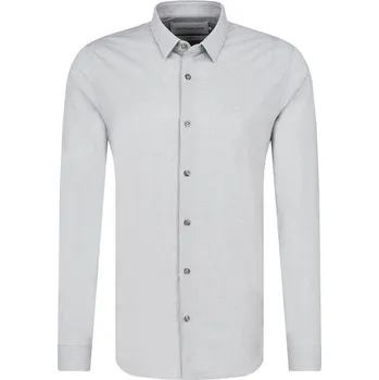 CALVIN KLEIN JEANS Košile BARI DOBBY | Barva:šedý | Velikost:M
