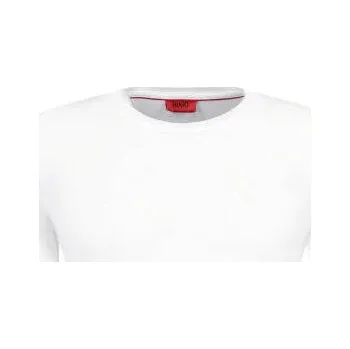 Pánské tričko HUGO Tričko Dero 201 | Barva:bílý | Velikost:M