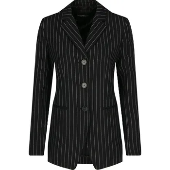 Dámské sako Emporio Armani Vlněná sako | Barva:černý | Velikost:36