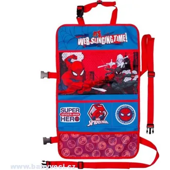 Cestovní taška Autokapsář do auta organizér Spiderman > varianta spiderman