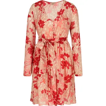 Dámské šaty Twin-Set Šaty + spodnička | Barva:červený | Velikost:34