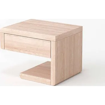 Šatní skříň Bukový noční stolek LOUISIANA PLUS z masivu Barevné provedení: Dub světlý