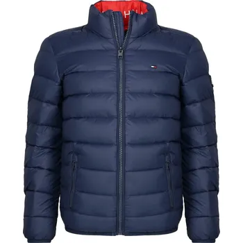 Dámská bunda Tommy Hilfiger Péřová bunda | Barva:tmavě modrá | Velikost:140