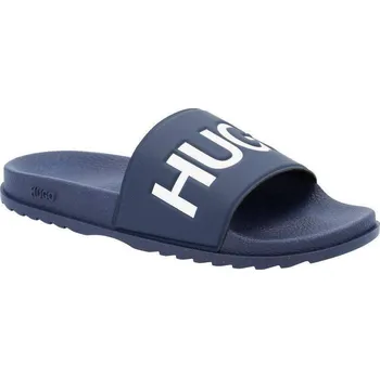 Pánské pantofle HUGO Pantofle Match Slid | Barva:tmavě modrá | Velikost:40