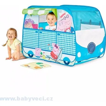Hračka pro nejmenší Dětský hrací karavan domeček Disney Peppa pig > varianta karavan peppa