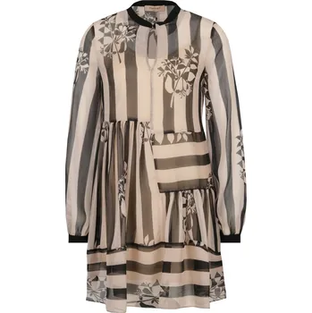 Dámské šaty Twin-Set Šaty + spodnička | Barva:béžový | Velikost:36