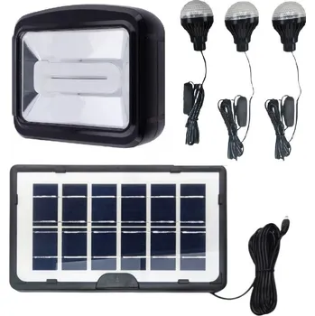 Venkovní osvětlení Solar 4W/15W Fotovoltaický solární panel, světlo 9W (Multifunkční zařízení)