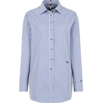 Dámská košile Tommy Hilfiger Košile essential boyfriend | Barva:modrý | Velikost:38