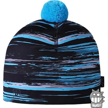 Čepice Chlapecká zimní funkční čepice Dráče - Flavio 099, černá/tyrkysová Barva: Černá, Velikost: XS 48-50