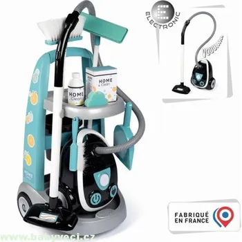 Hračka pro nejmenší Úklidový vozík s vysavačem se zvukem > varianta vozík s vysavačem a zvukem