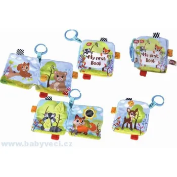 Dětské zboží Plyšová knížka Forest Friends 17cm lesní zvířátka