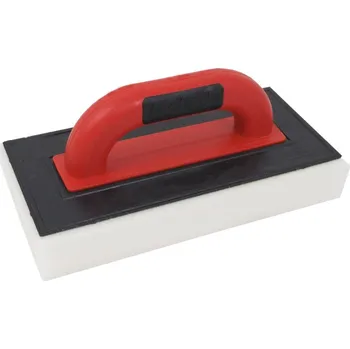Zdenické nářadí TOPTRADE hladítko ABS, molitan jemný, řezaný, PROFESSIONAL, 280 x 140 x 40 mm 109149 AKCE