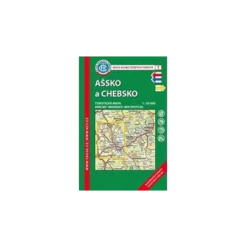 Skládaná mapa Ašsko a Chebsko – turistická (01) 58 x 90 cm