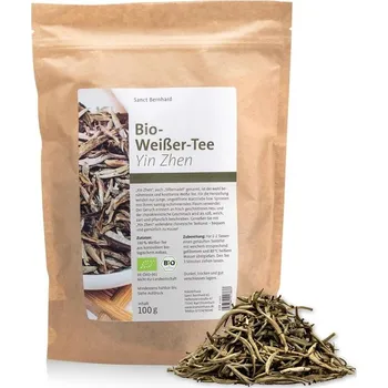 Čaj Sanct Bernhard Bio Bílý čaj Yin Zhen 100 g