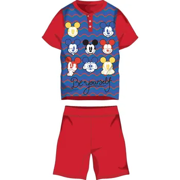 Dívčí pyžamo Mickey Mouse Letní PYŽAMO MICKEY dárkový box, červené Velikost: 5
