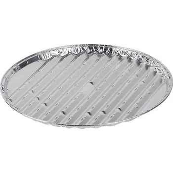 MagicHome Miska MagicHome 33x1.5 cm, 3 ks, kulatá perforovaná ALU