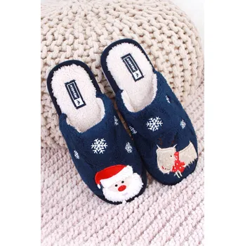 Dívčí bačkory JOMIX Papuče Santa a sob DD1517BL Velikost: 36