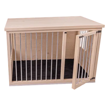 Pro ptáka Interiérová klec Loype Hytte M 67 cm (v) x 99 cm (š) x 66 cm přírodní