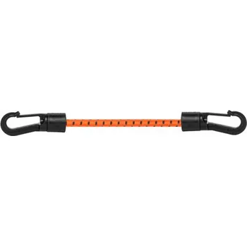 Upínací popruh Upínací guma elastická 0,6x20cm s PVC háky BUNGEE CORD LOCK HOOK BR-BCH6-06020OR-E
