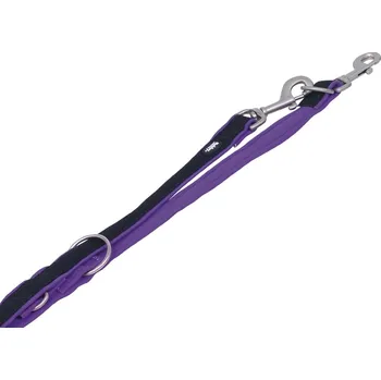 Vodítko pro psa Nobby MESH PRENO vodítko neoprén fialové M/L 200cm