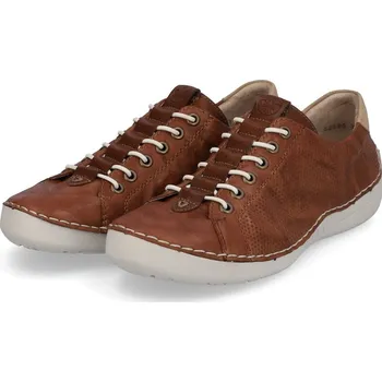 Dámské polobotky Dámské kožené polobotky 52585-22 Rieker hnědé Barva: braun, Velikost: 42