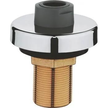 Vodovodní baterie Grohe Průchodka, chrom/ tmavě šedá 46487IX0