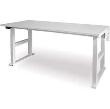 Dílenský stůl Pracovní stůl ERGOMASTER, elektricky nastavitelná výška, šířka x hloubka 1800x800 mm
