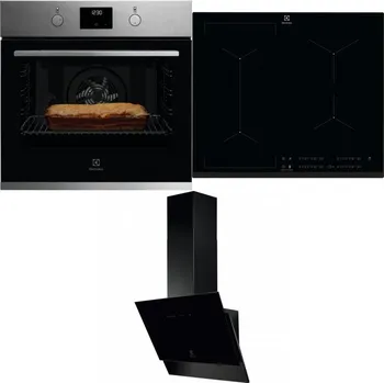 Set domácích spotřebičů ELECTROLUX KOFGH70TX + ELECTROLUX EIV634 + ELECTROLUX LFV616K