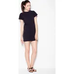 Šaty z příjemného mikinového materiálu VT070 VENATION Barva: Černá, Velikost: XL