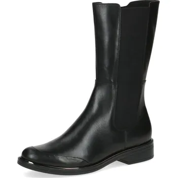 Dámská zimní obuv Kotníková kožená obuv 9-9-25301-29-022 Caprice černá Barva: black nappa, Velikost: 41