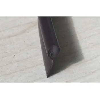 Kedr PVC, paspulka plastová, 3/10mm černá, metráž