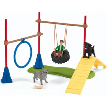 Figurka Schleich Farm World 42536 Spielspaß für Hunde