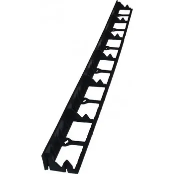 Zahradní obrubník PRODOMOS line Neviditelný obrubník JBM 4,5 x 100 cm černý 1 ks