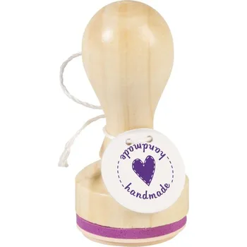 Dětské razítko Heyda Hand made - gumové razítko na dřevě (1ks)