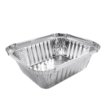 Jednorázové nádobí EcoPack Hliníková ALU menu miska 145x120x40 mm 470 ml bal/100 ks