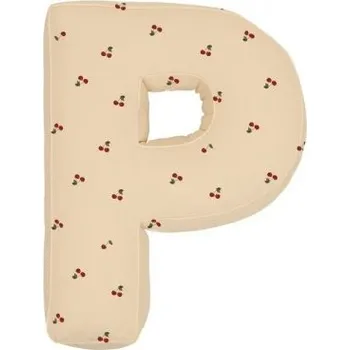 Betty´s Home bavlněné písmeno P - Cherry Vanilla
