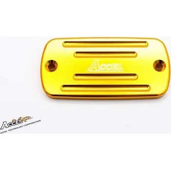 Brzdový komplet ACCEL víčko zásobníku brzdové kapaliny přední HONDA STREET barva zlatá