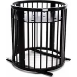 Mimiko kulatá postýlka 9v1 Round - Wenge