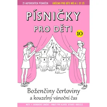 Písničky pro děti 10: Vánoční a mikulášské - Boženka Kreplová (26 stran)