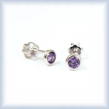 Náušnice bílé zlato