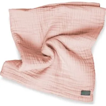 Dětská deka Vinter & Bloom deka Layered Muslin Organic - Dusty Rose