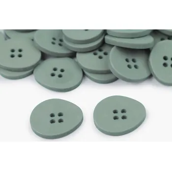 Knoflík Knoflík velikost 40", 48", barva 6 (48") zelená lahvová světlá