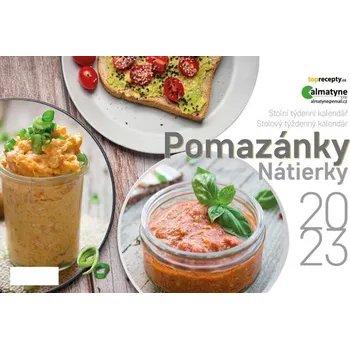 Kalendář Almatyne Stolní týdenní kalendář Pomazánky 2023